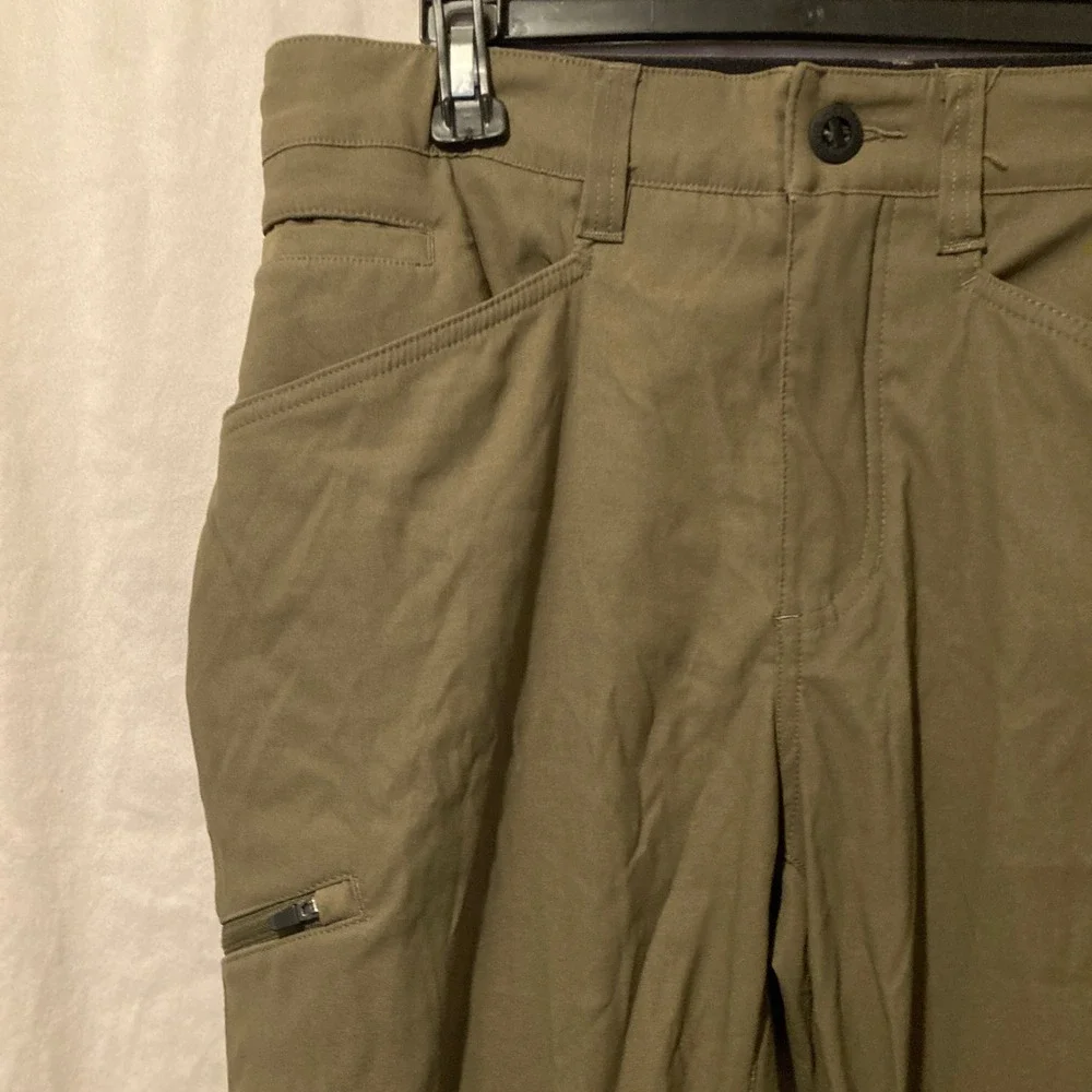 Orvis Mens Olive Green Hiking Pants 32x30 Performance Outdoor Tech Trousers